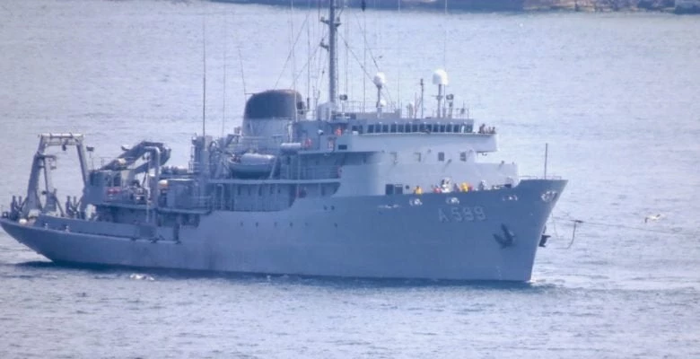 Στα Δαρδανέλια κρύφτηκε το «Τσεσμέ» -Είχε βγει για δήθεν έρευνες στο Αιγαίο